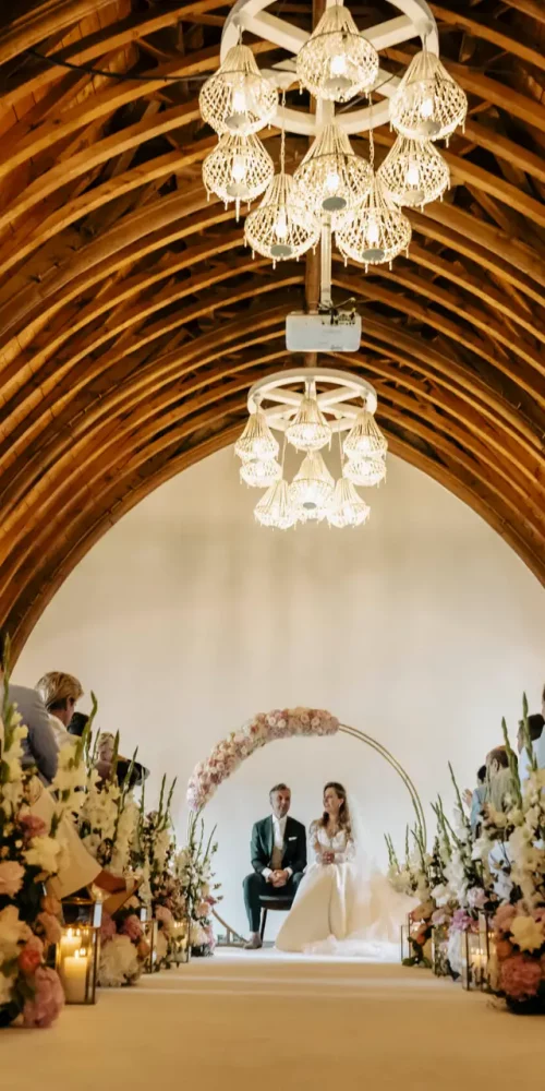 670 Kasteel Bruiloft ceremonie ridderzaal